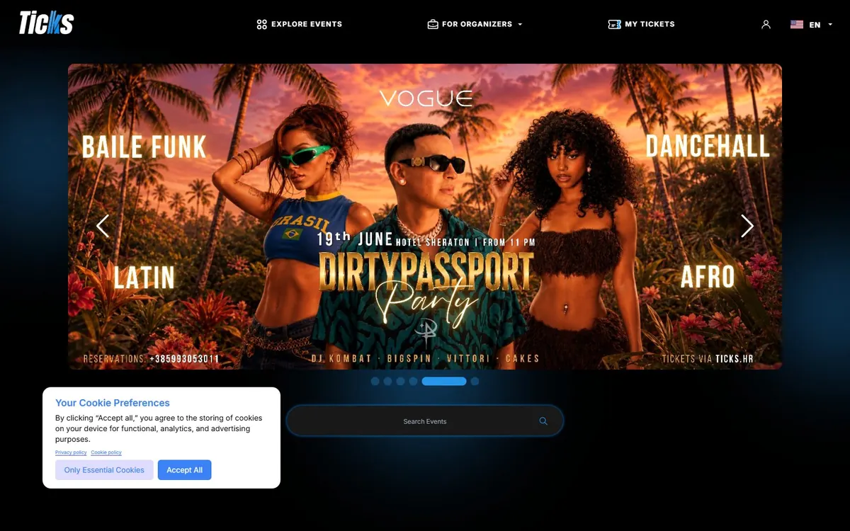 Ticks.hr project screenshot